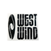 WestWind Stickers - Logo Original (Gennemsigtig)
