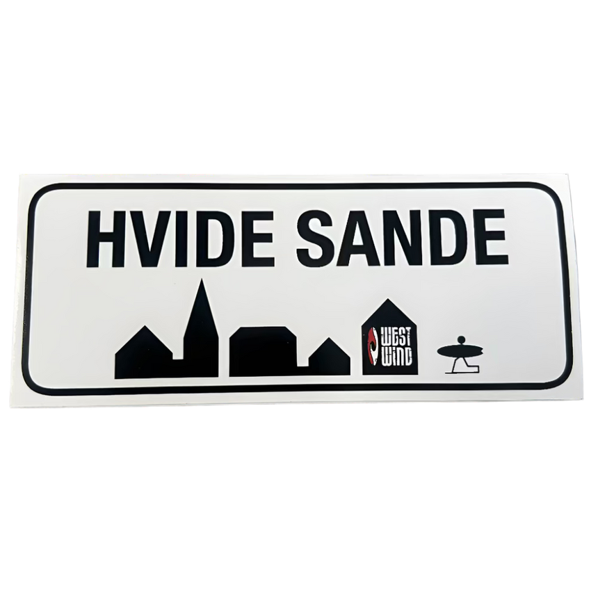 WestWind Stickers -  Hvide Sande Byskilt