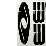 WestWind Stickers - Logo Original (Gennemsigtig)