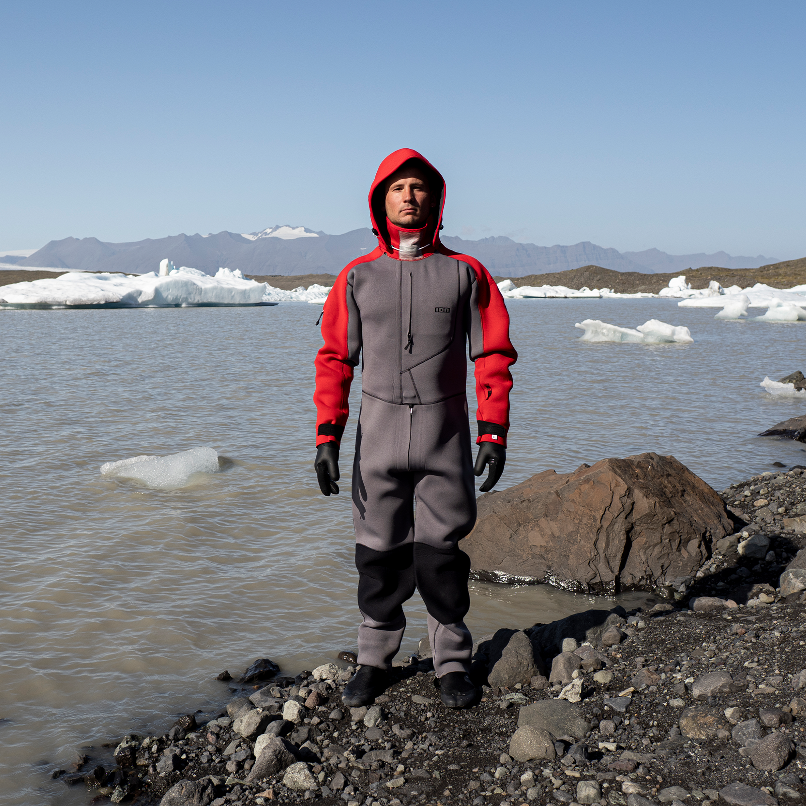 ION Fuse Drysuit 4/3mm Back Zip Men