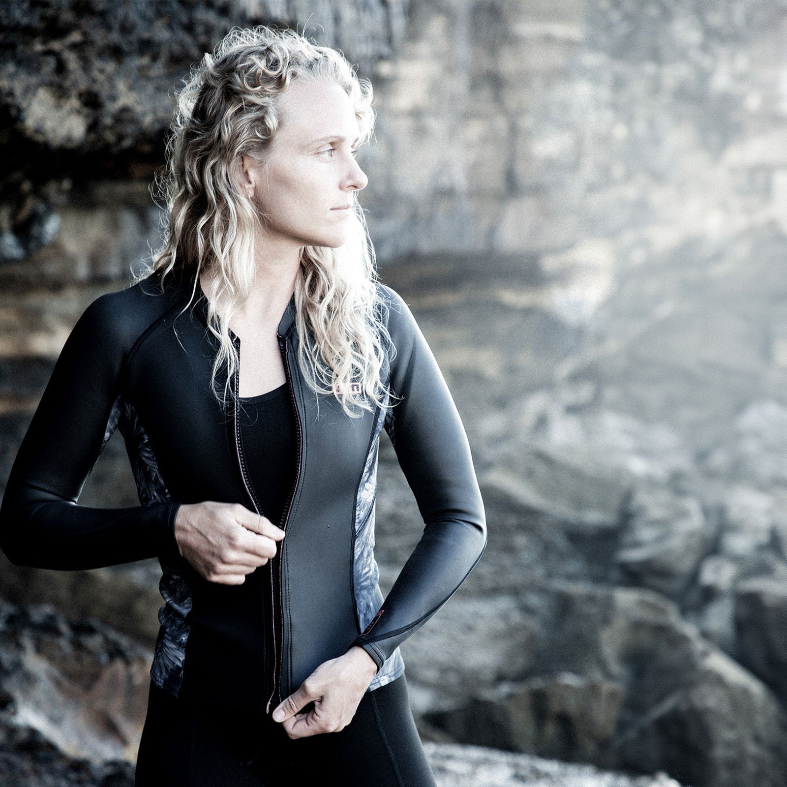 ION Neo Zip Top 2/1mm LS Skin women