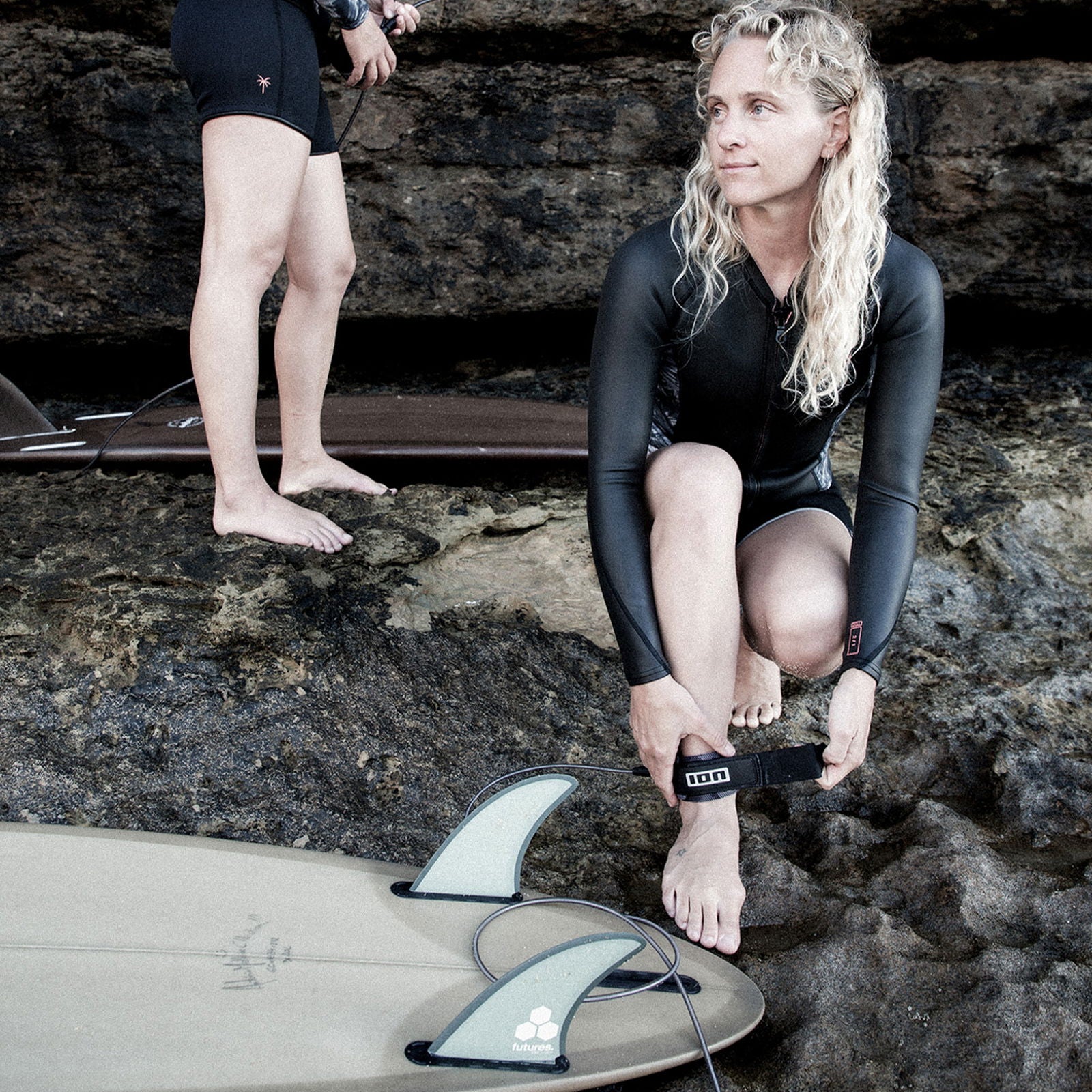 ION Neo Zip Top 2/1mm LS Skin women