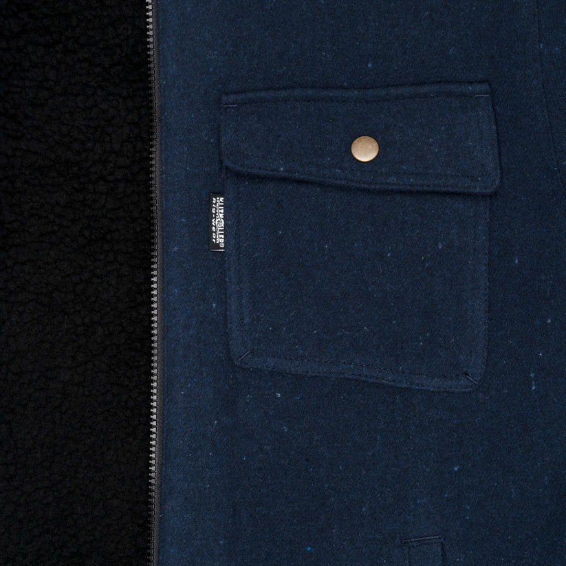 Klitmøller Rig Wear Oceanman HD Crafter Canvas Jacket Blue