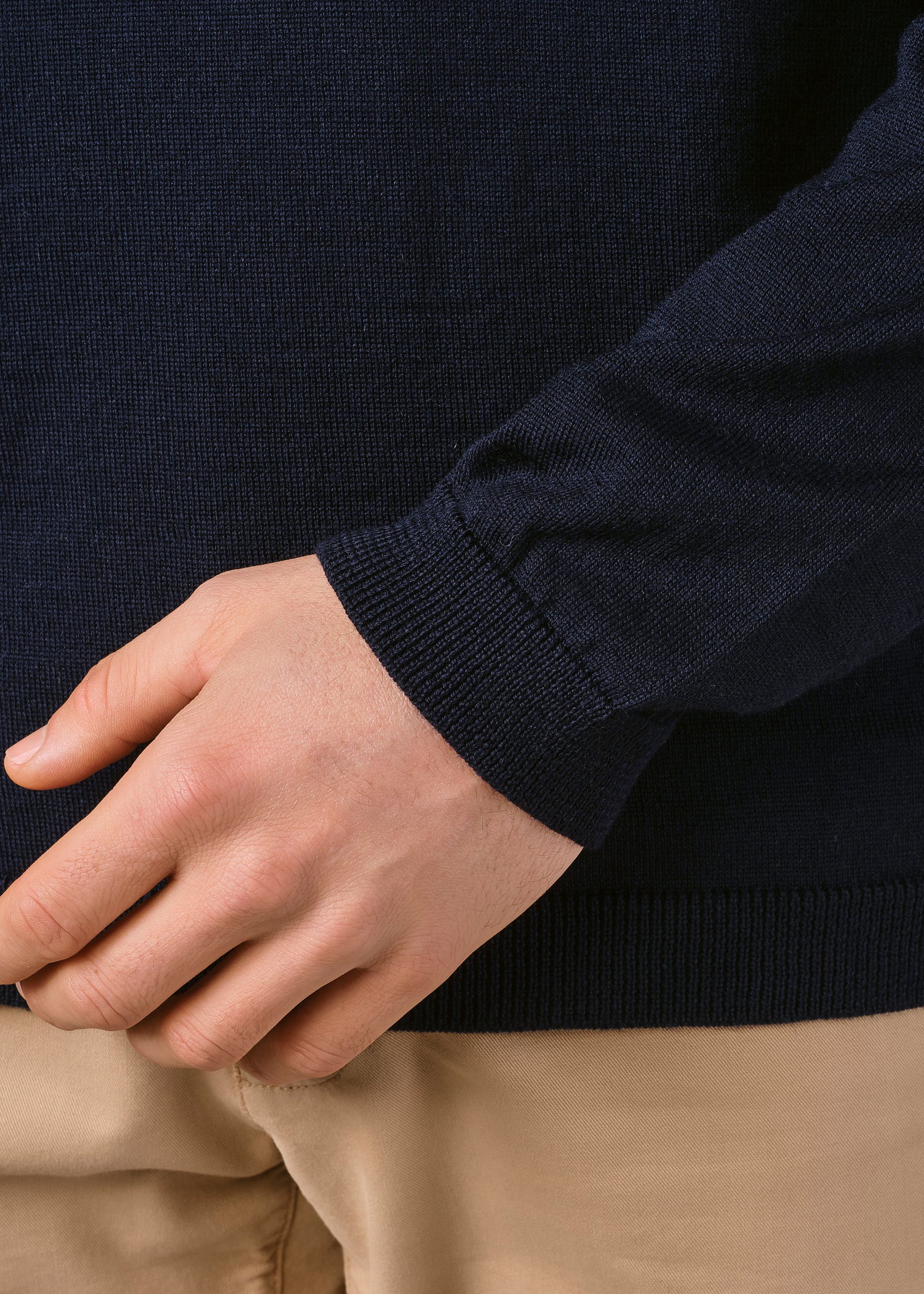 Klitmøller Collective Mens basic merino knit