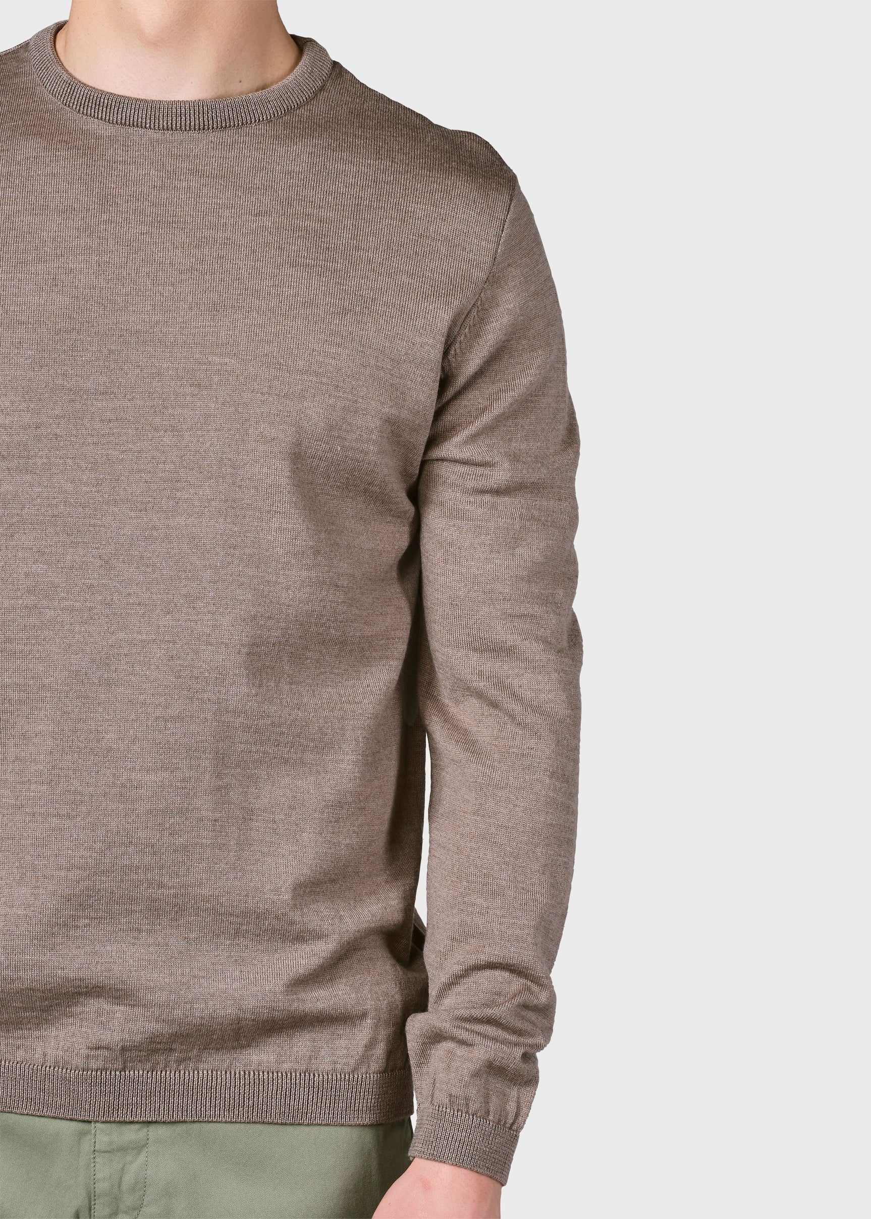Klitmøller Collective Mens basic merino knit