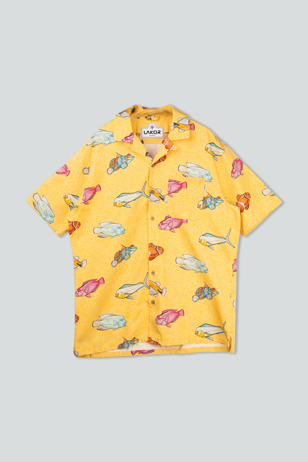 Lakor Exotic Fish Short Sleeve Shirt