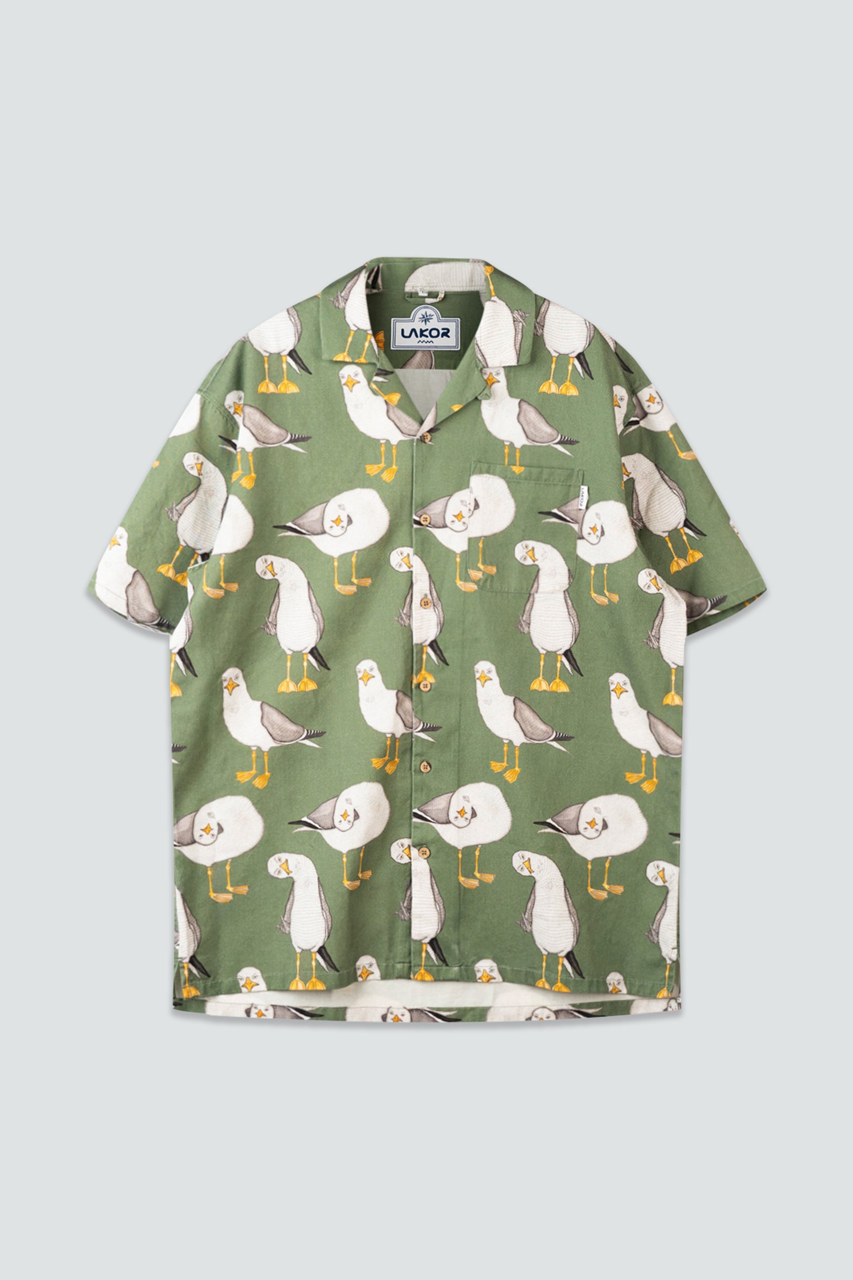 Lakor Flipping The Bird Short Sleeve Shirt