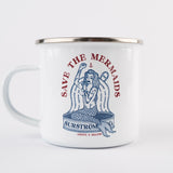 Lakor Tinned Mermaid Enamel Mug