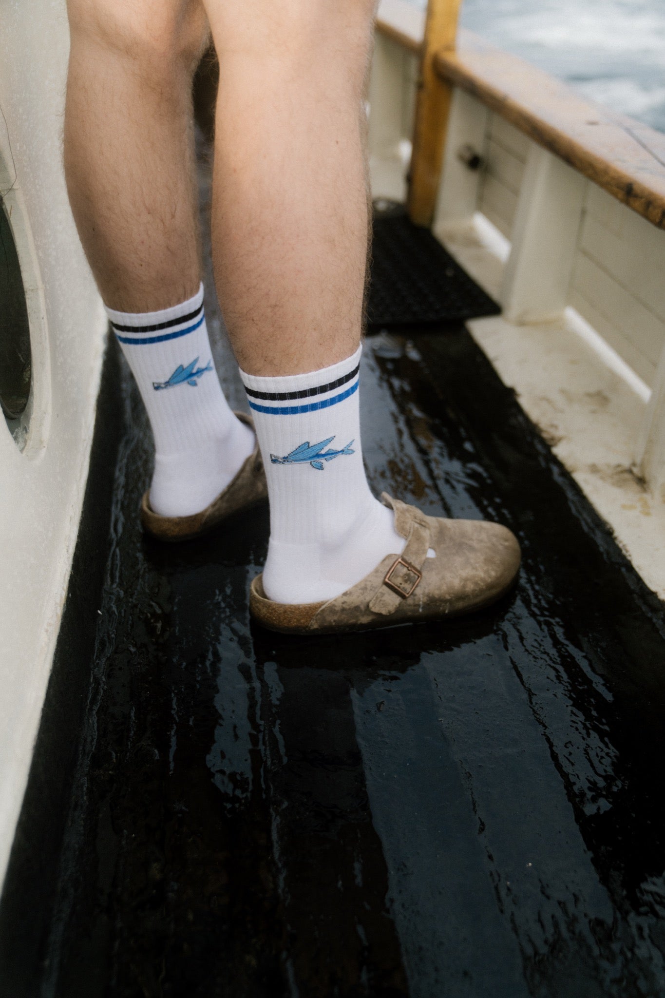 Lakor Fly Fish Tennis Socks