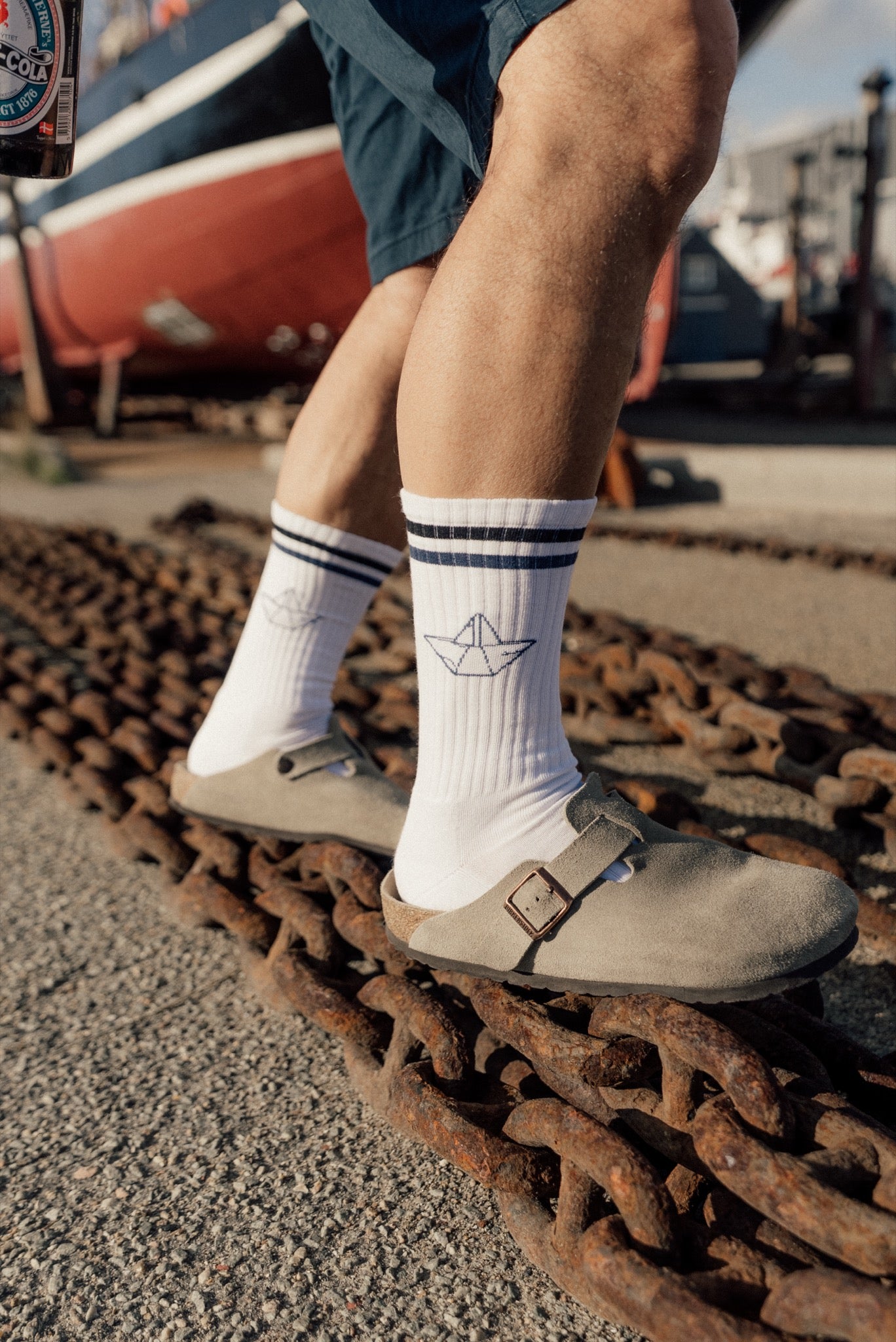 Lakor Paper Hat Tennis Socks