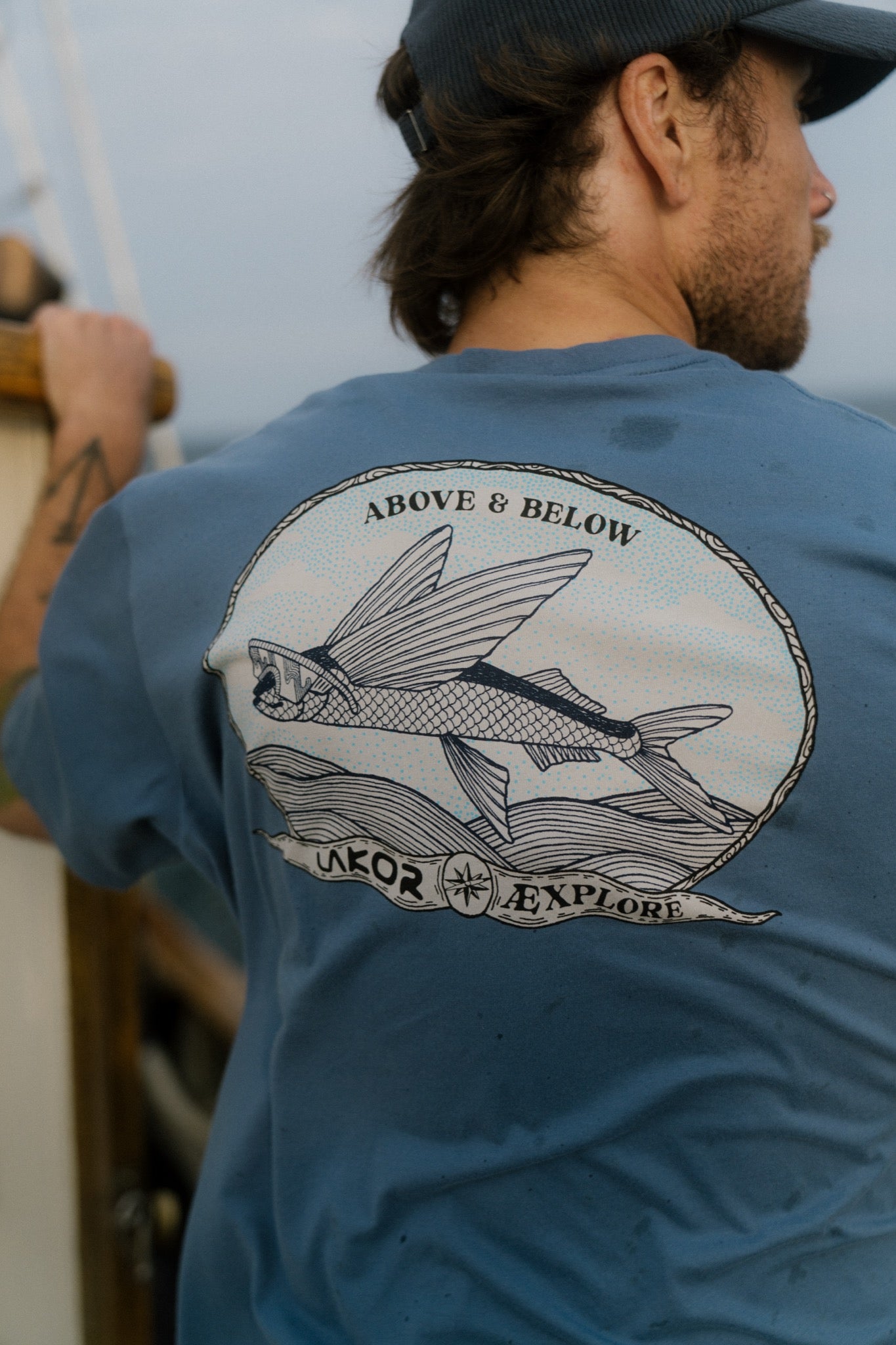 Lakor Above and Below Back T-shirt