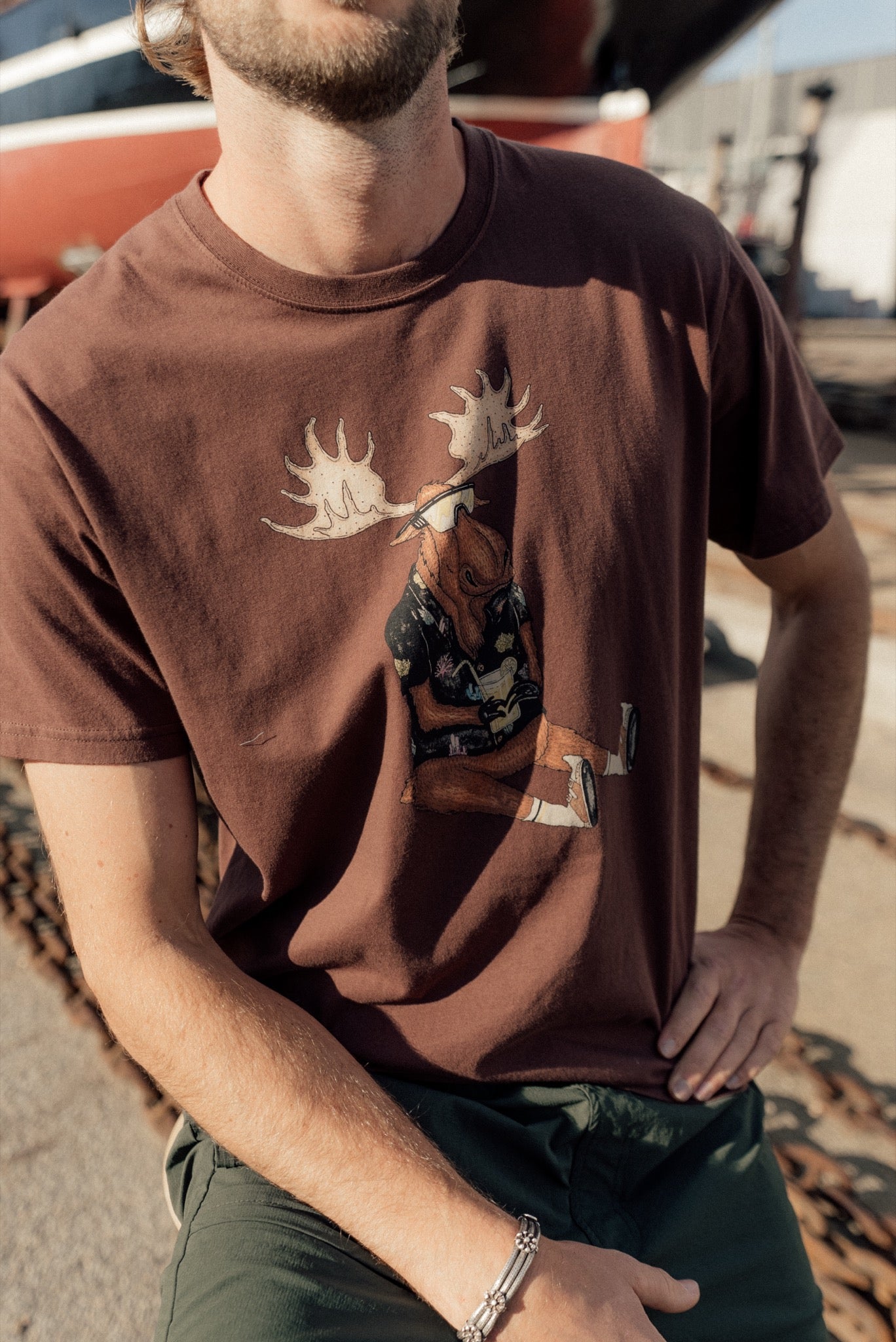 Lakor Booze Moose T-shirt