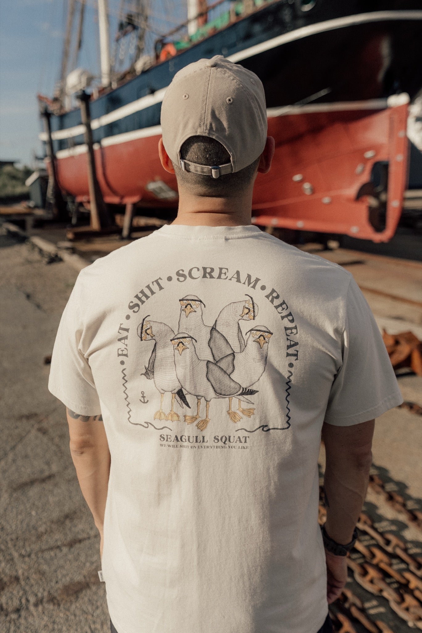 Lakor Seagull Squad Back T-shirt
