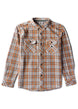 VISSLA ECO-ZY LS POLAR FLANNEL