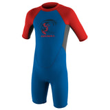 O'Neill Toddler Reactor-2 2mm Back Zip S/S Spring - Boys