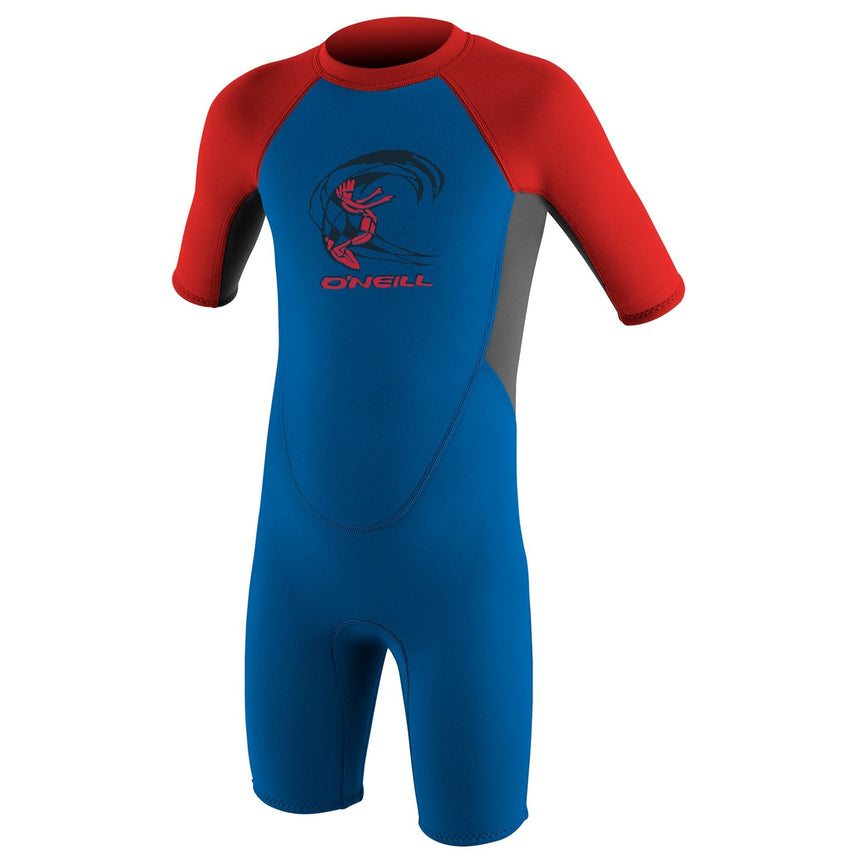 O'Neill Toddler Reactor-2 2mm Back Zip S/S Spring - Boys