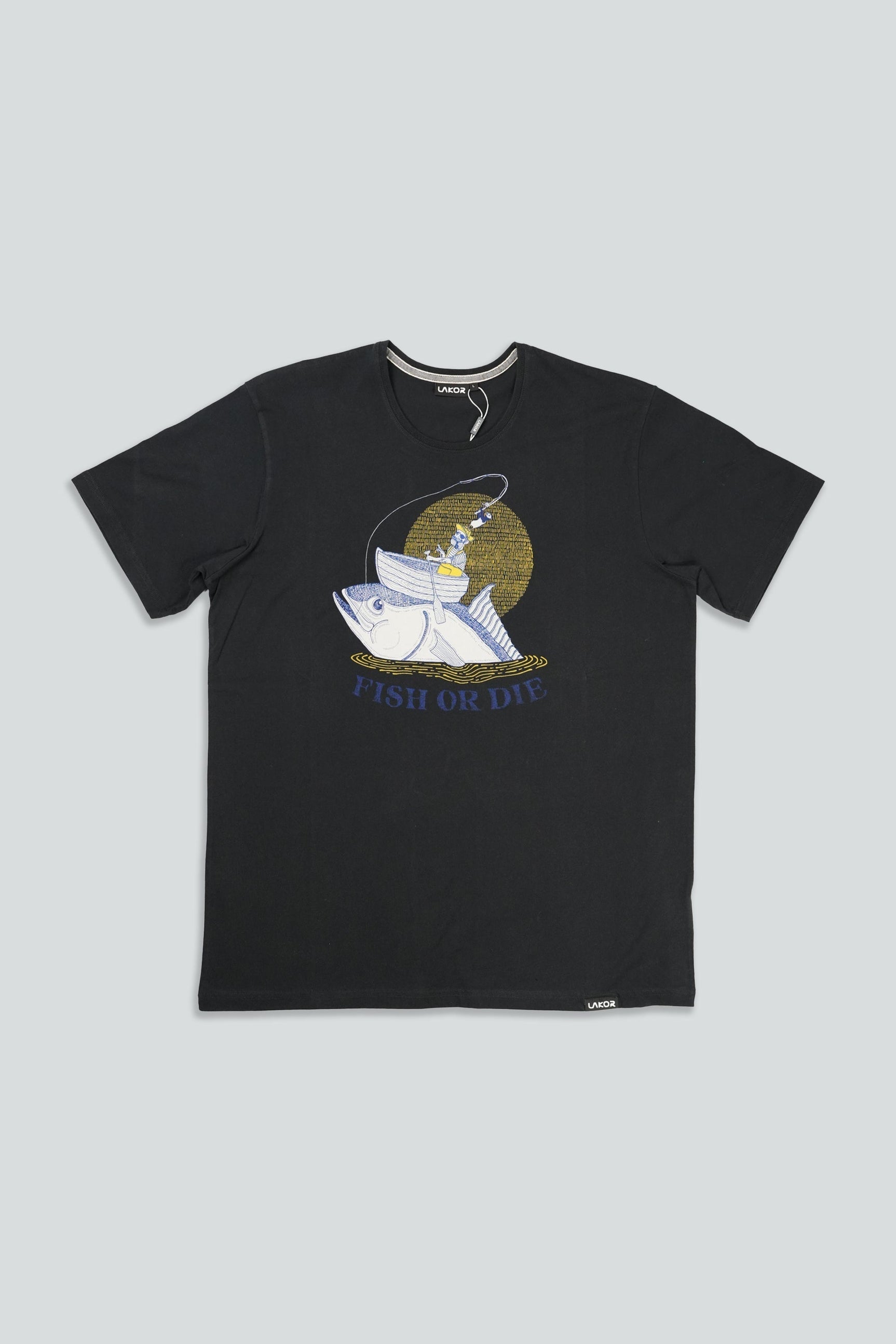 Lakor Reel Big Fish T-shirt Moonless Night 1