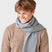 Klitmøller Collective ApS Rib scarf Scarfs Light grey