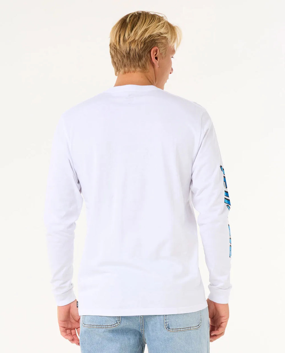 Rip Curl Fade Out Icon L/S Tee Mens