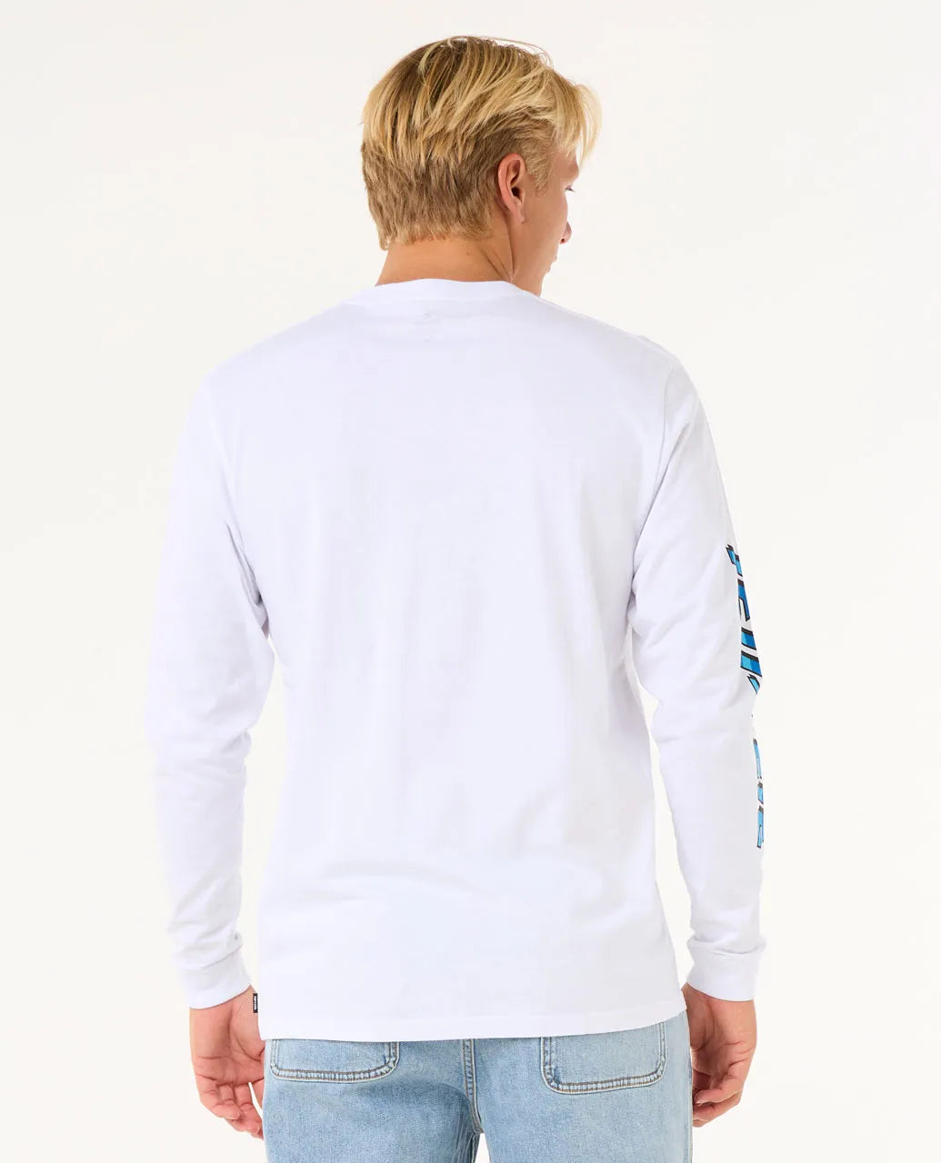 Rip Curl Fade Out Icon L/S Tee Mens