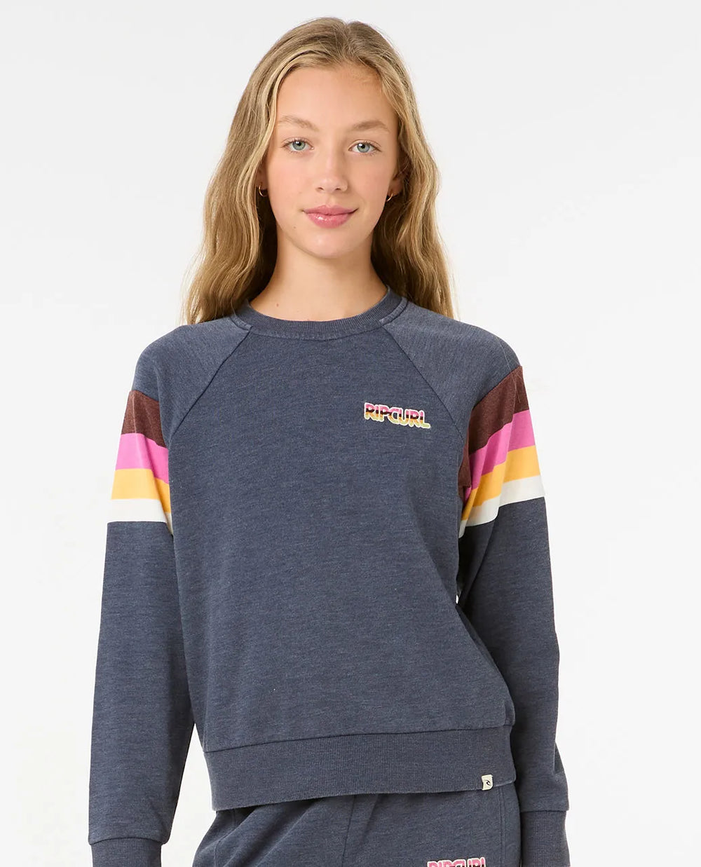 Rip Curl Las Dalias Raglan Crew Girls