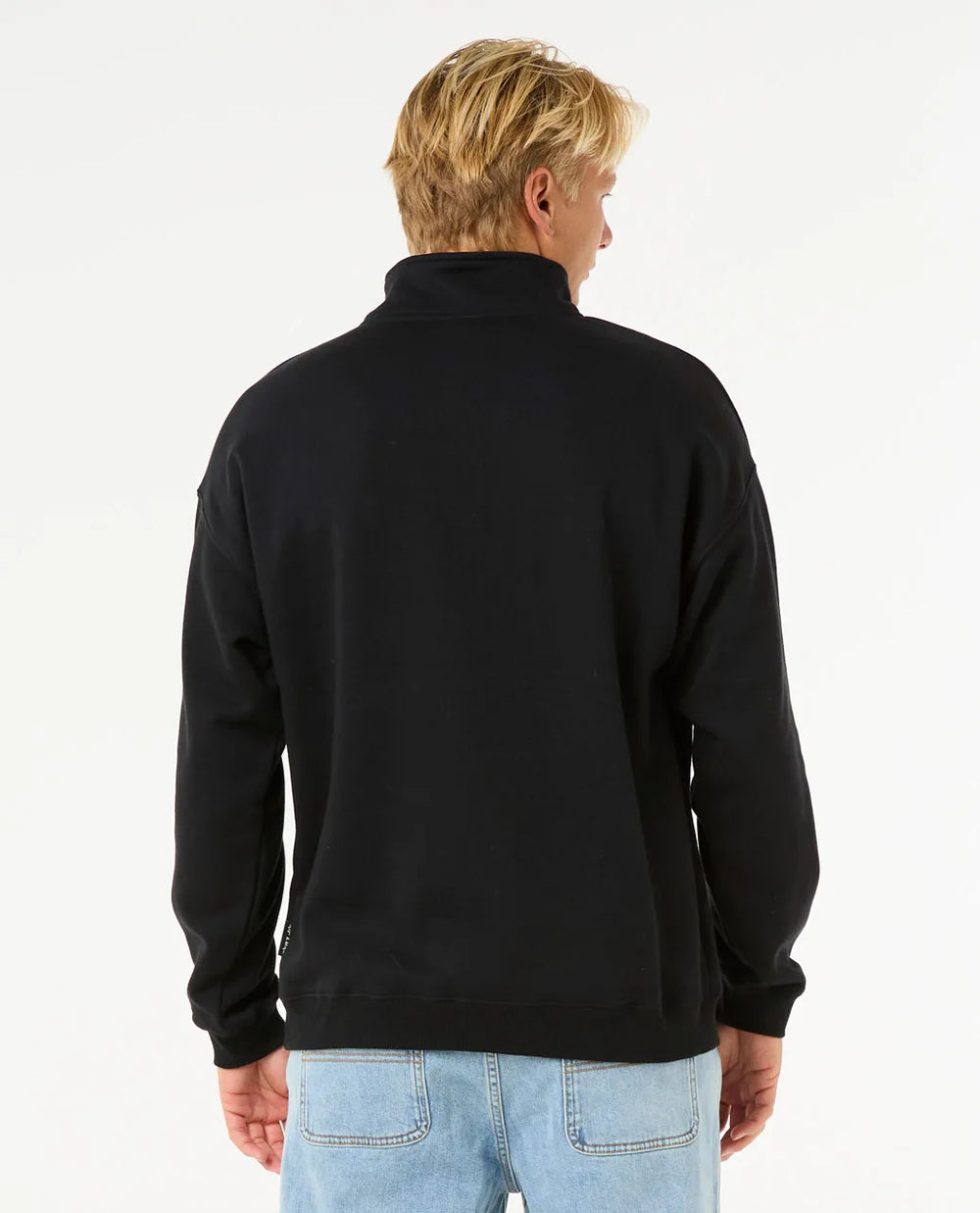 Rip Curl Pill Icon 1/4 Zip Crew Mens