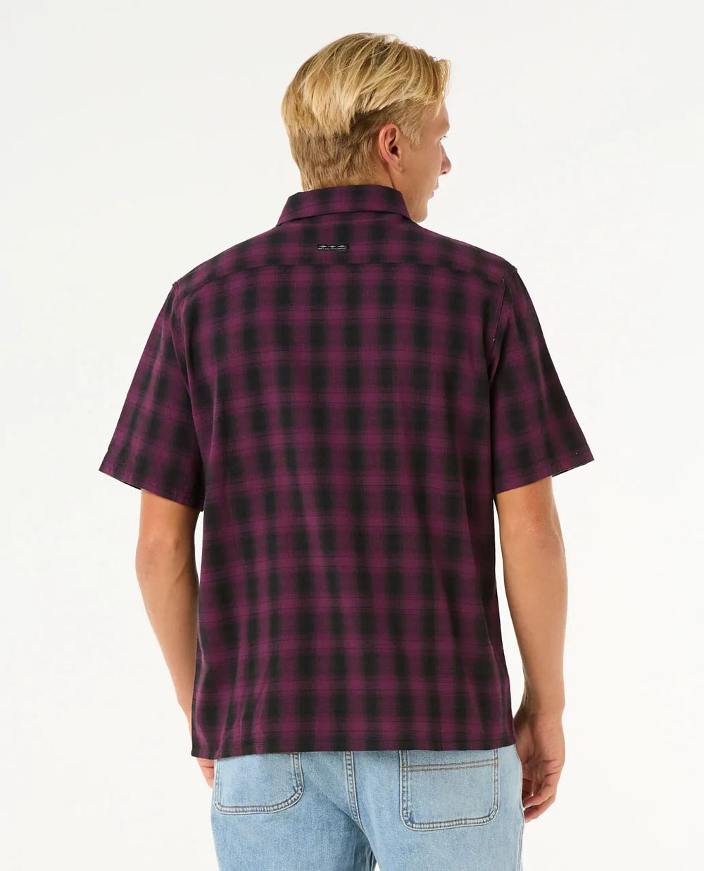 Rip Curl Raw Energy S/S Plaid Shirt Mens