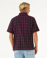 Rip Curl Raw Energy S/S Plaid Shirt Mens