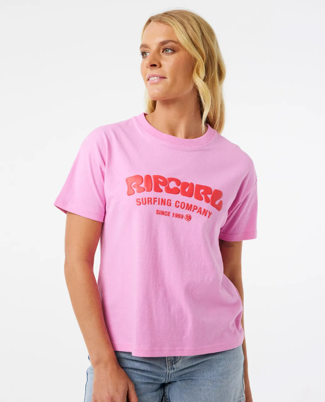 Rip Curl Surf Puff Relaxed Tee Womens