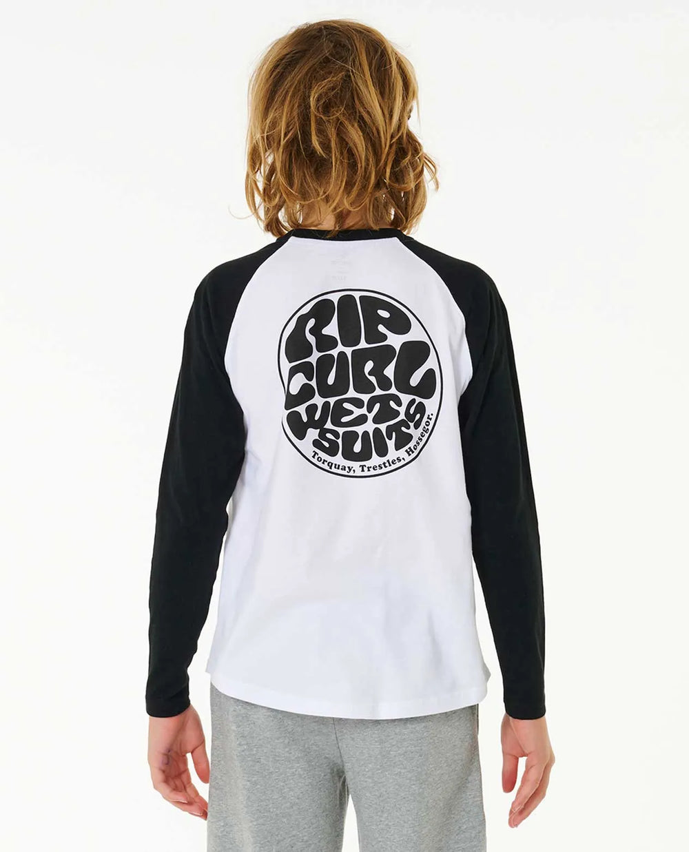 Rip Curl Wettie Icon L/S Tee Boys