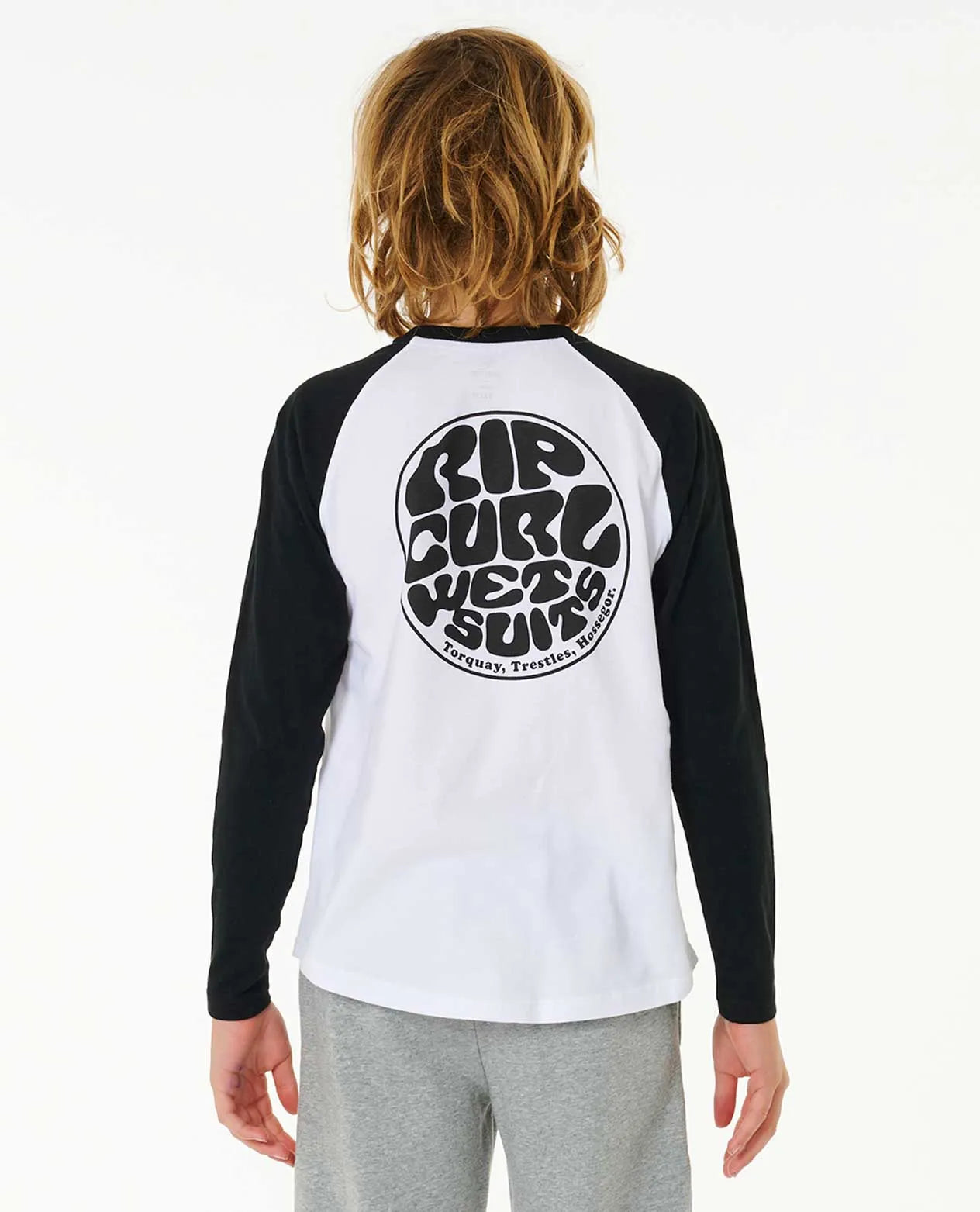 Rip Curl Wettie Icon L/S Tee Boys