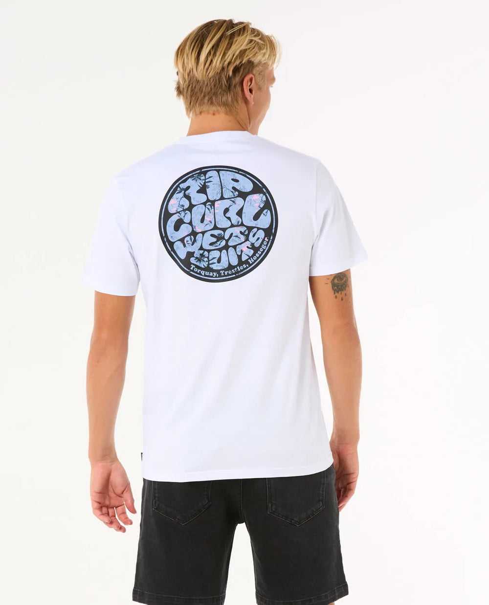 Rip Curl Wettie Passage Icon Tee Mens