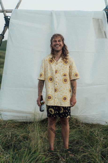 Lakor Sunflower Short Sleeve Shirt