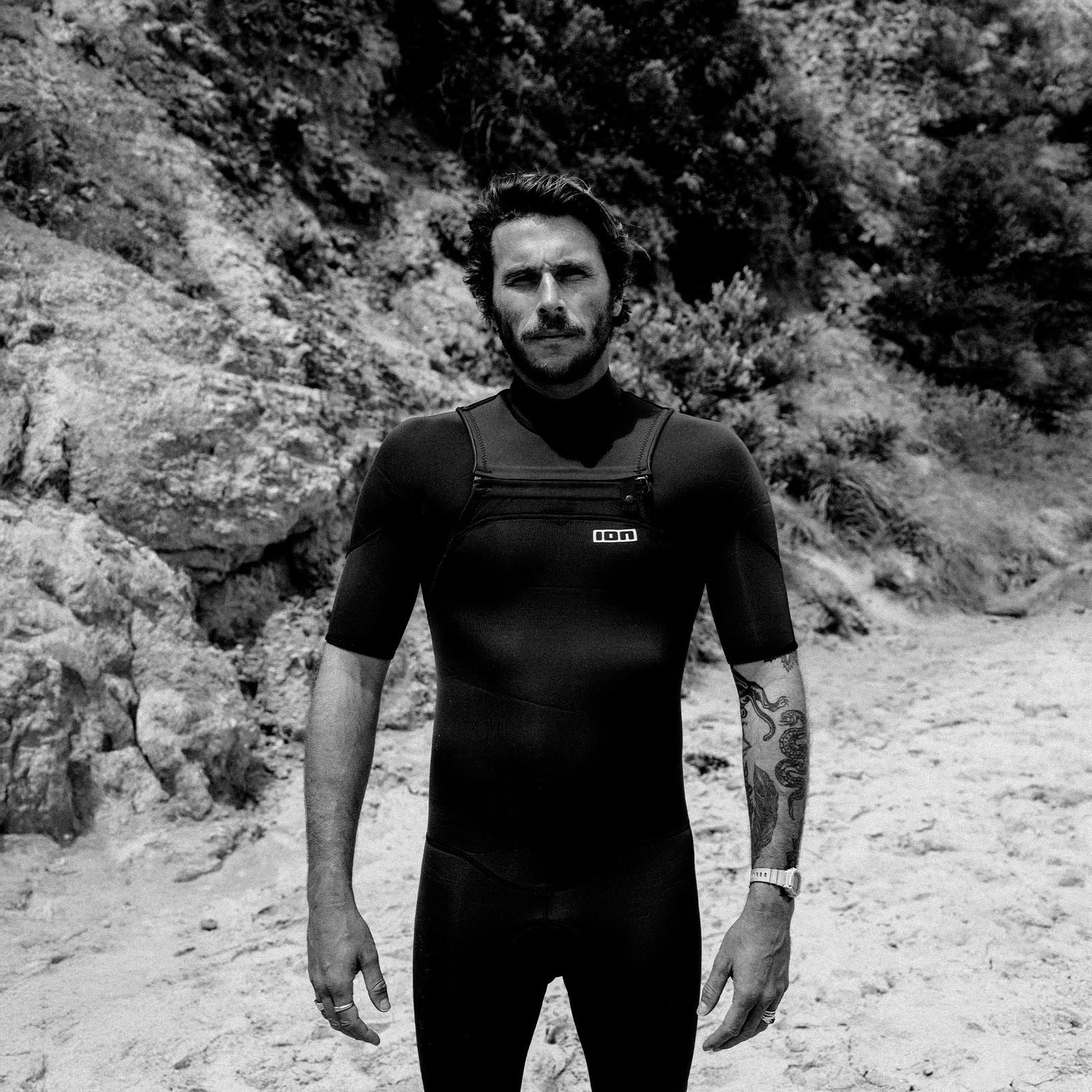 ION Element 2/2 Short Sleeve Front Zip men