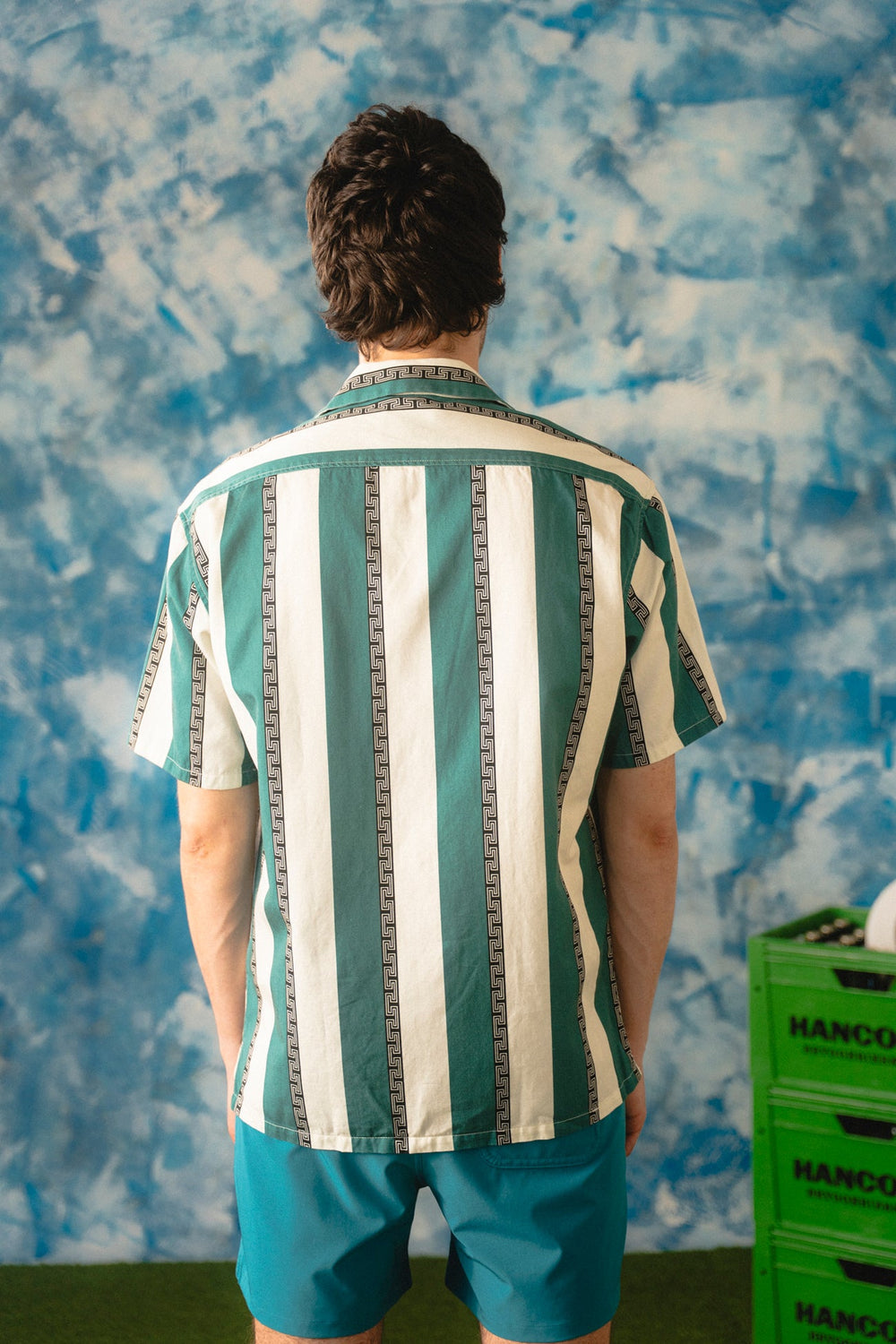 Lakor Sport Cola Stripe Short Sleeve Shirt