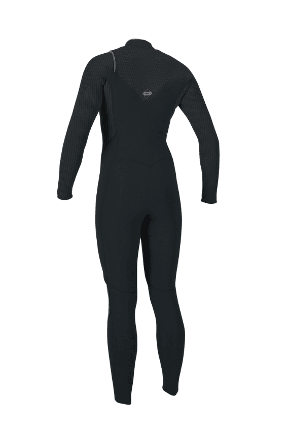 O'Neill Wms Hyperfreak 5/4+ Chest Zip Gunmetal