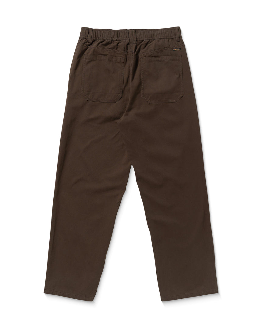 Volcom Chillow Pleat Elastic Waist Pant