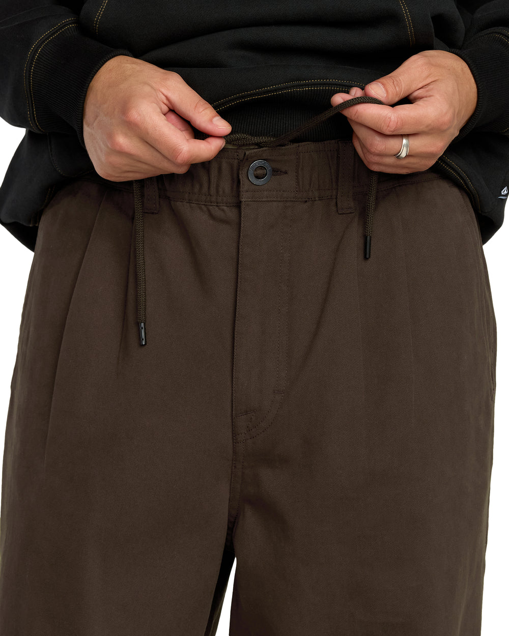 Volcom Chillow Pleat Elastic Waist Pant