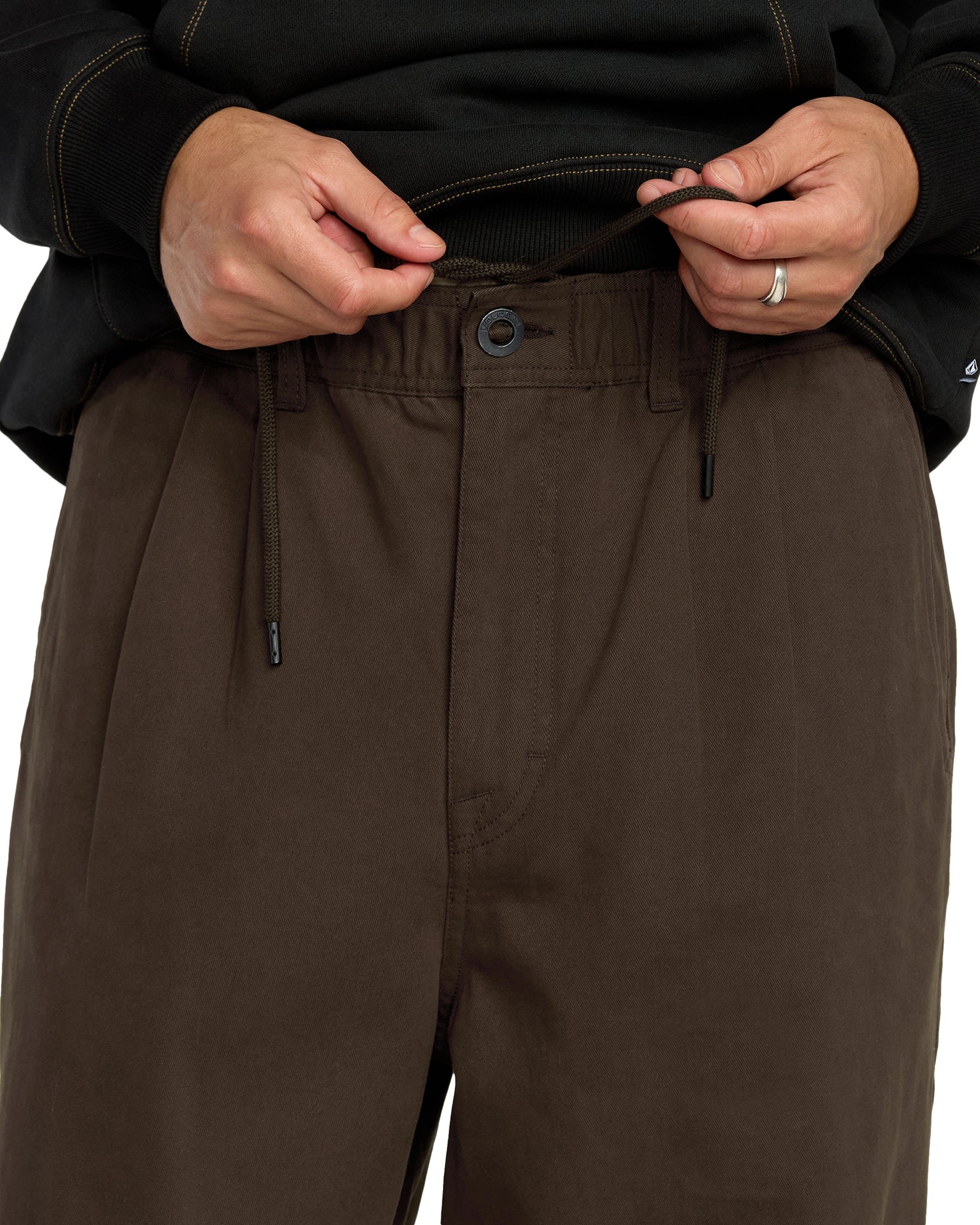 Volcom Chillow Pleat Elastic Waist Pant