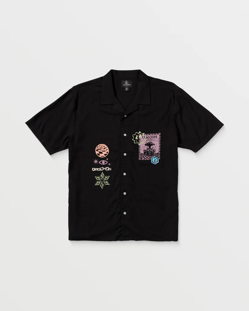 Volcom Fa F Rygalski Woven Short Sleve