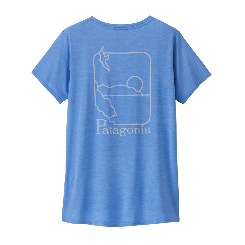 Patagonia W's Cap Cool Daily Graphic Shirt - Waters