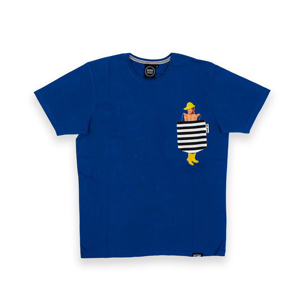 WestWind Pin Up Pocket Tee-Shirt Blue