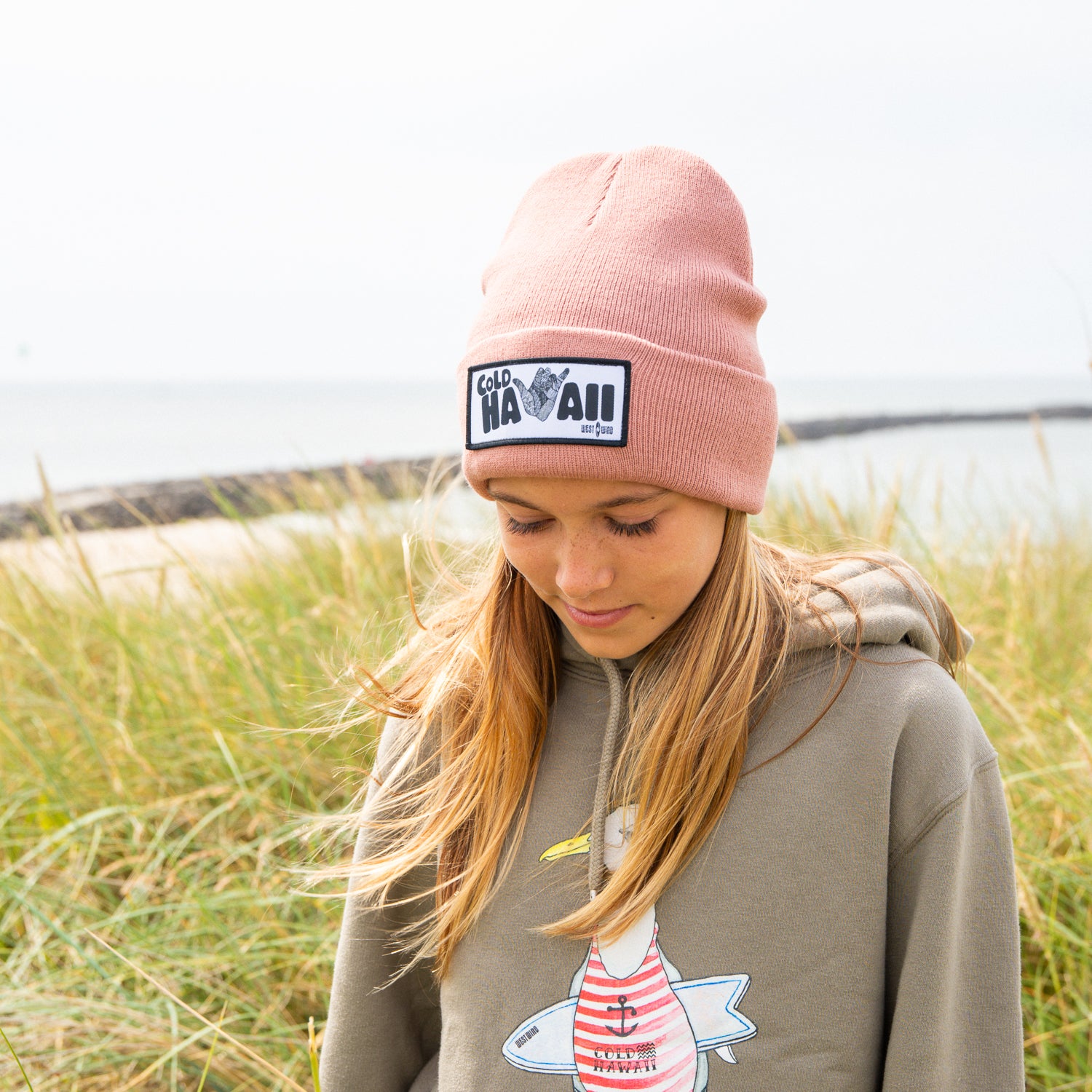 WestWind Shaka Cold Hawaii Patch Beanie