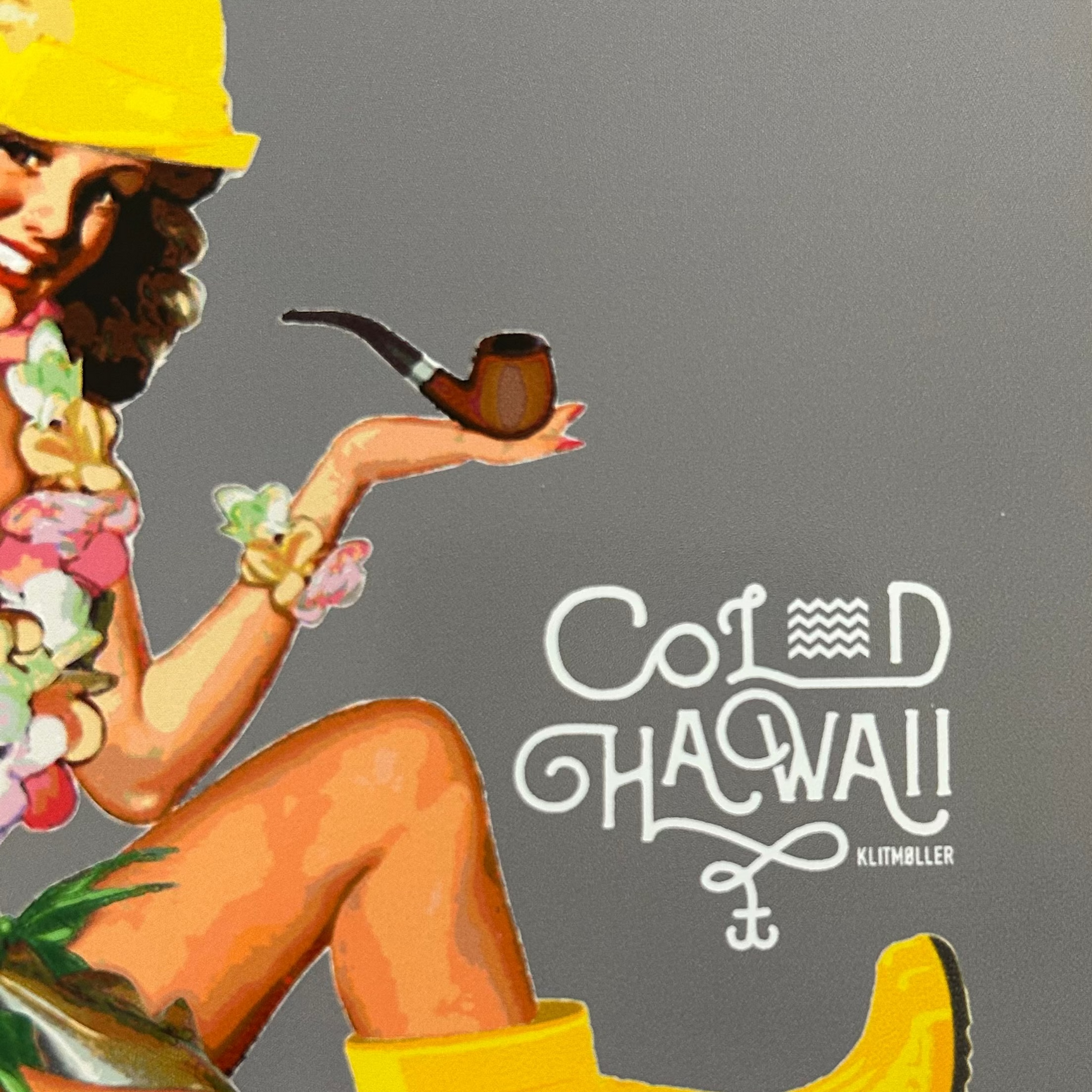 WestWind Stickers - Cold Hawaii Hula Girl