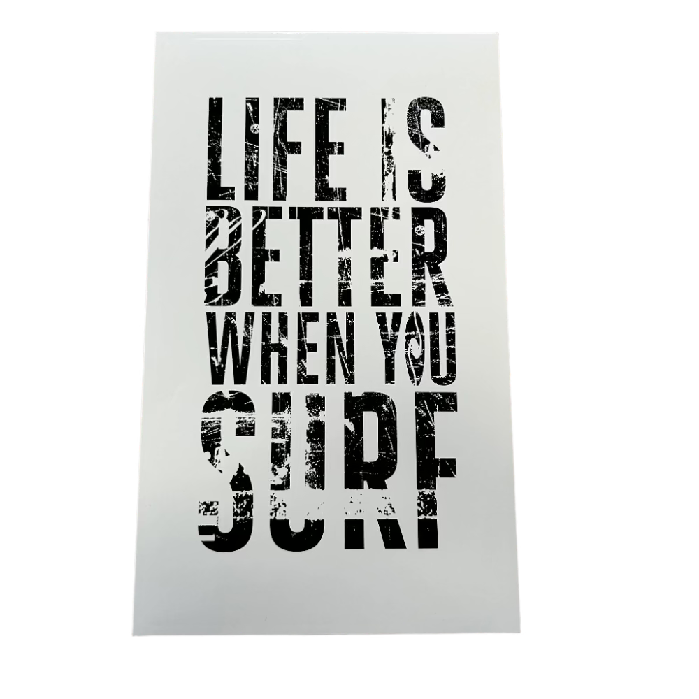WestWind Stickers - Life Is Better When You Surf