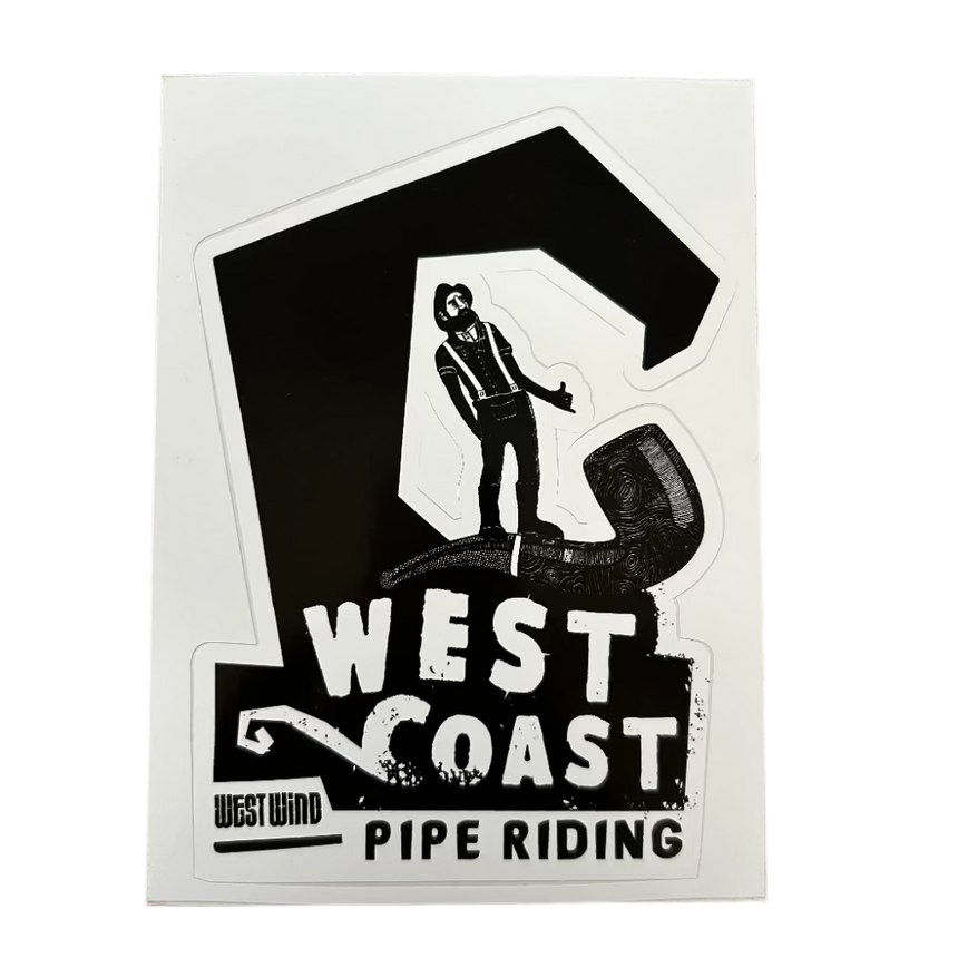 WestWind Stickers - West Coast Pipe Riding