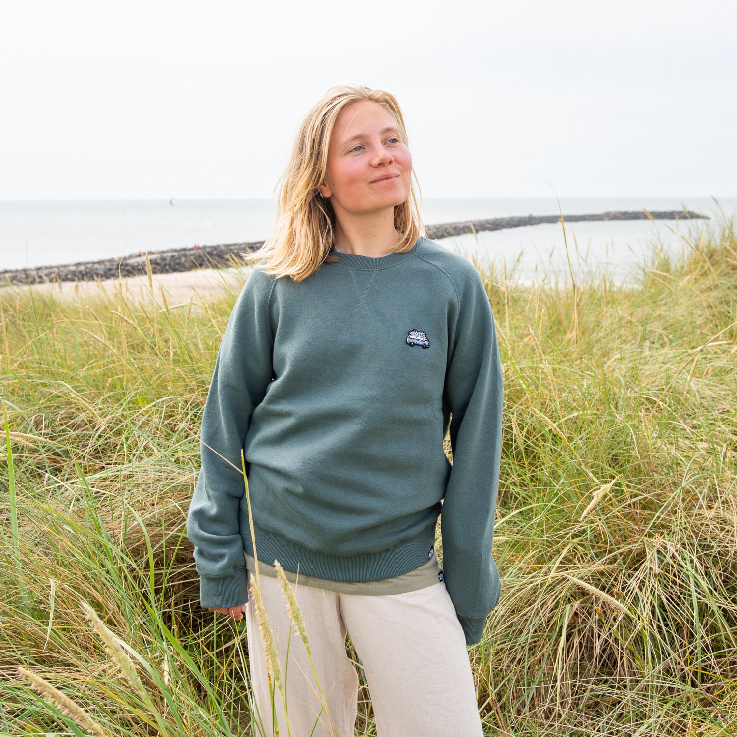 WestWind Surfvan Patch Crewneck