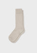 Klitmøller Collective ApS Wool sock Socks Pastel grey