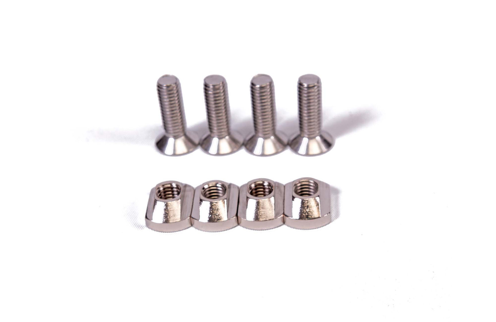 Titanium Screw And Slider (Set of 4 pices) 8x25mm