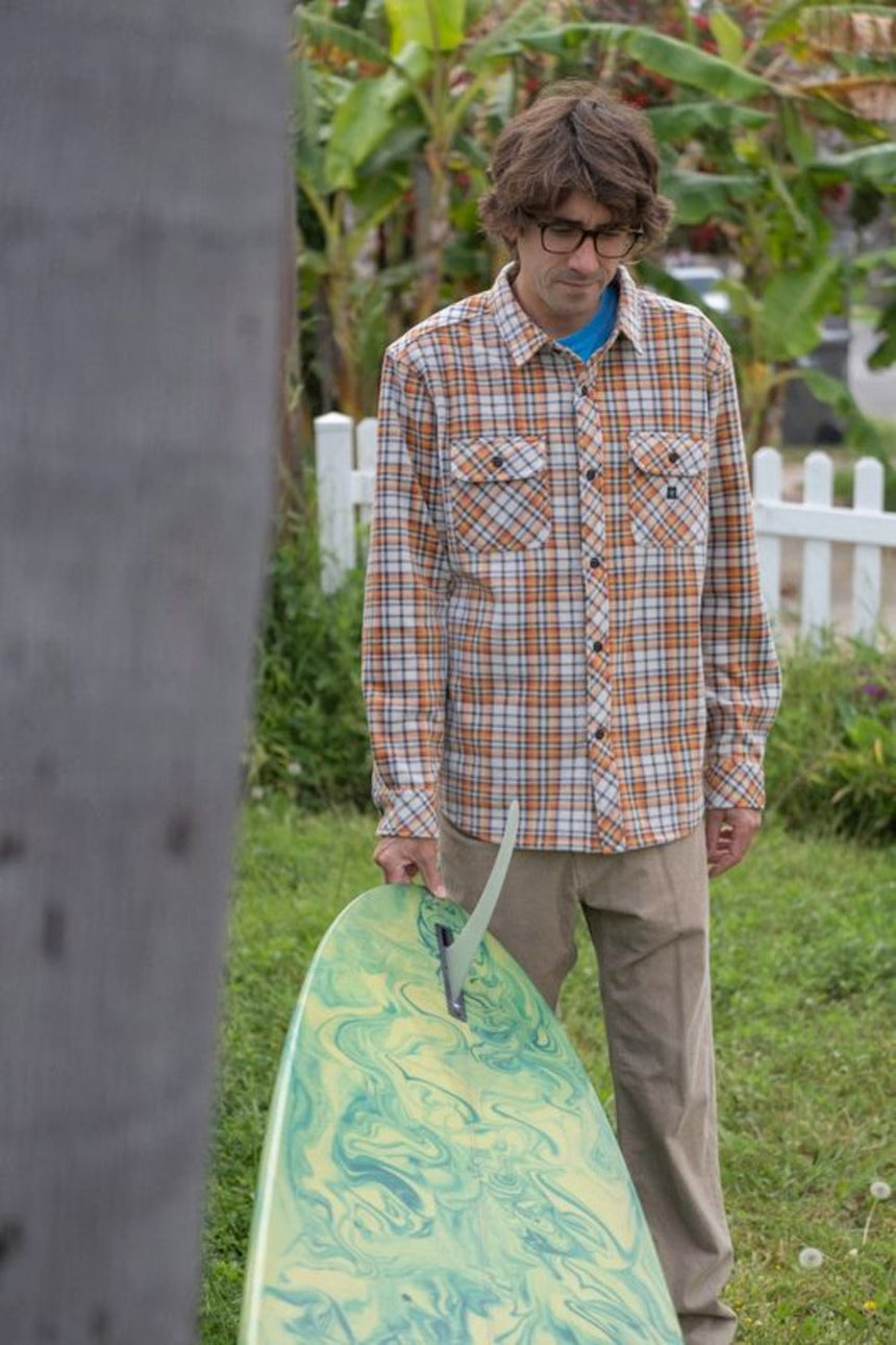 VISSLA ECO-ZY LS POLAR FLANNEL